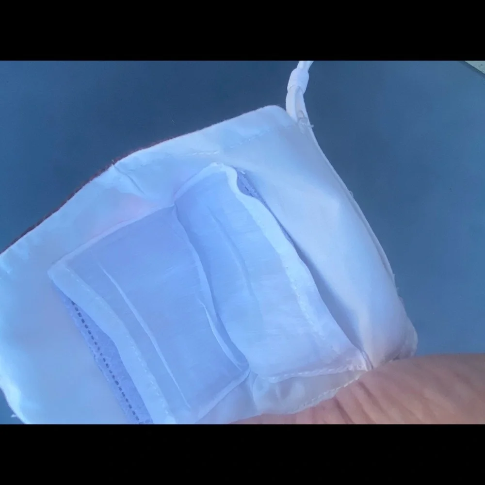 FUN mask! Has 2 NEW filters for inside pouch